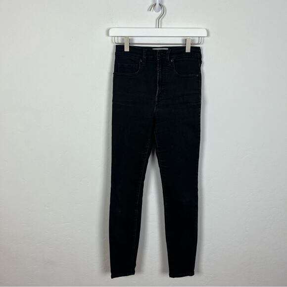 Everlane Black High Rise Skinny Jeans - Picture 1 of 9